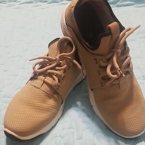 OAKLEY EV ZERO MENS TRAINERS, Sz 10, Tan Lace Ups, EUC